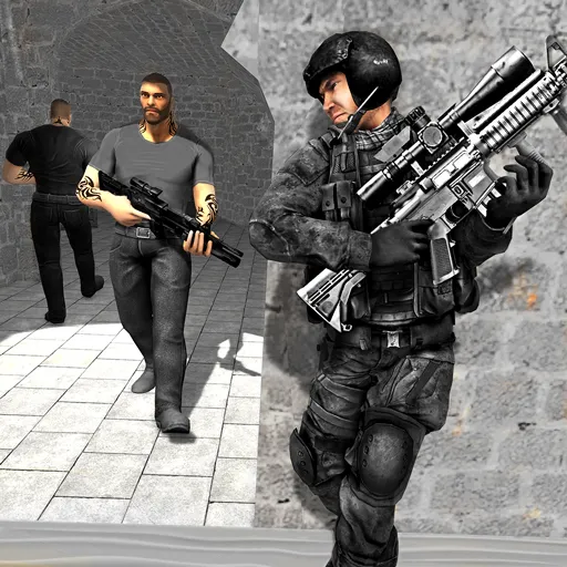 Elite Commando FPS Shooter: Anti-Terrorist Browser Game
