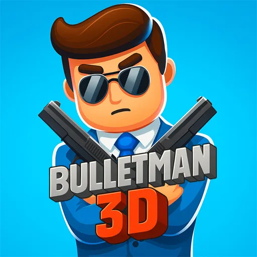 BulletMan 3D: Free Online Action Puzzle Shooter Game