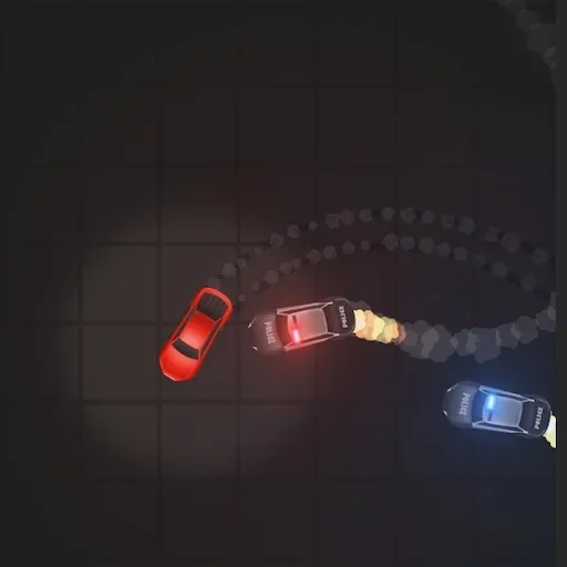 CarVsCops: Online Police Chase Escape Browser Game