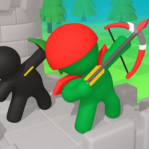 Merge Archers: 3D Bow & Arrow Shooter with Strategy