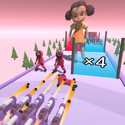 Squid Game Gun Fest: Free Online Shooter!