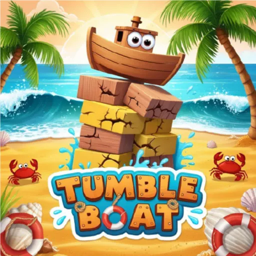 Tumble Boat: Block Pull Puzzle Adventure!